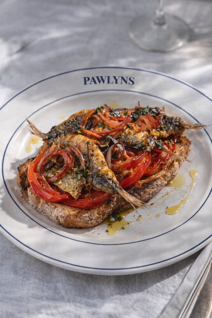 pilchards on toast cornish recipe mevagissey pawlyn's